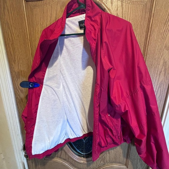 Holloway Men's Red Lightweight‎ Lined Jacket Windbreaker Activewear - Picture 4 of 10